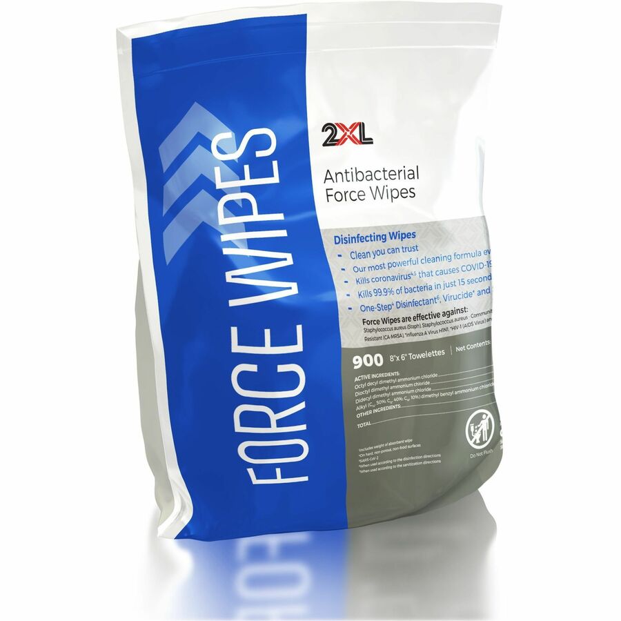 2XL Gym Wipes - 900ct Refill