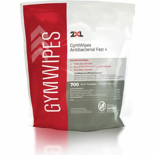 2XL Gym Wipes - 700ct refill