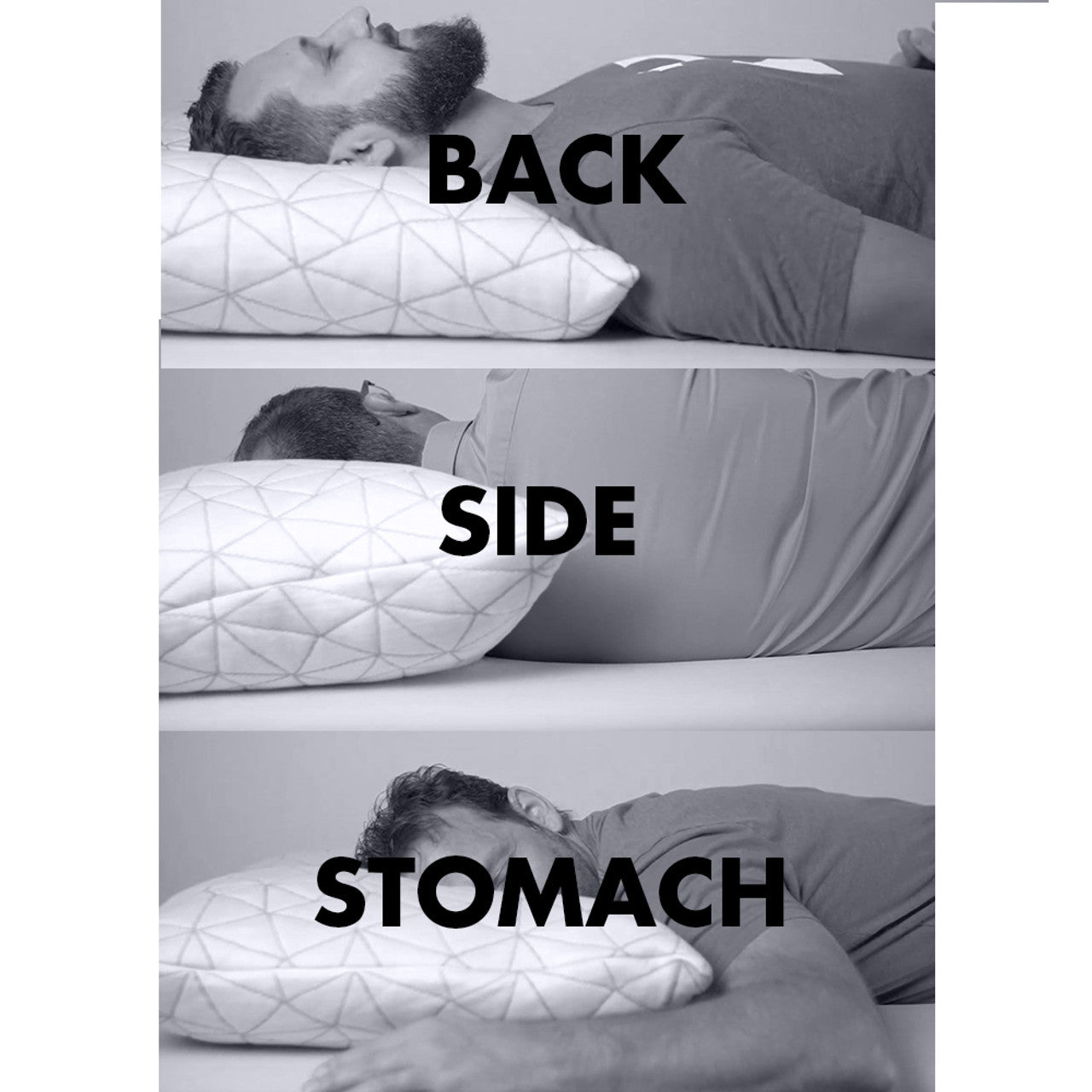 Premium Adjustable Loft Cervical Support Pillow