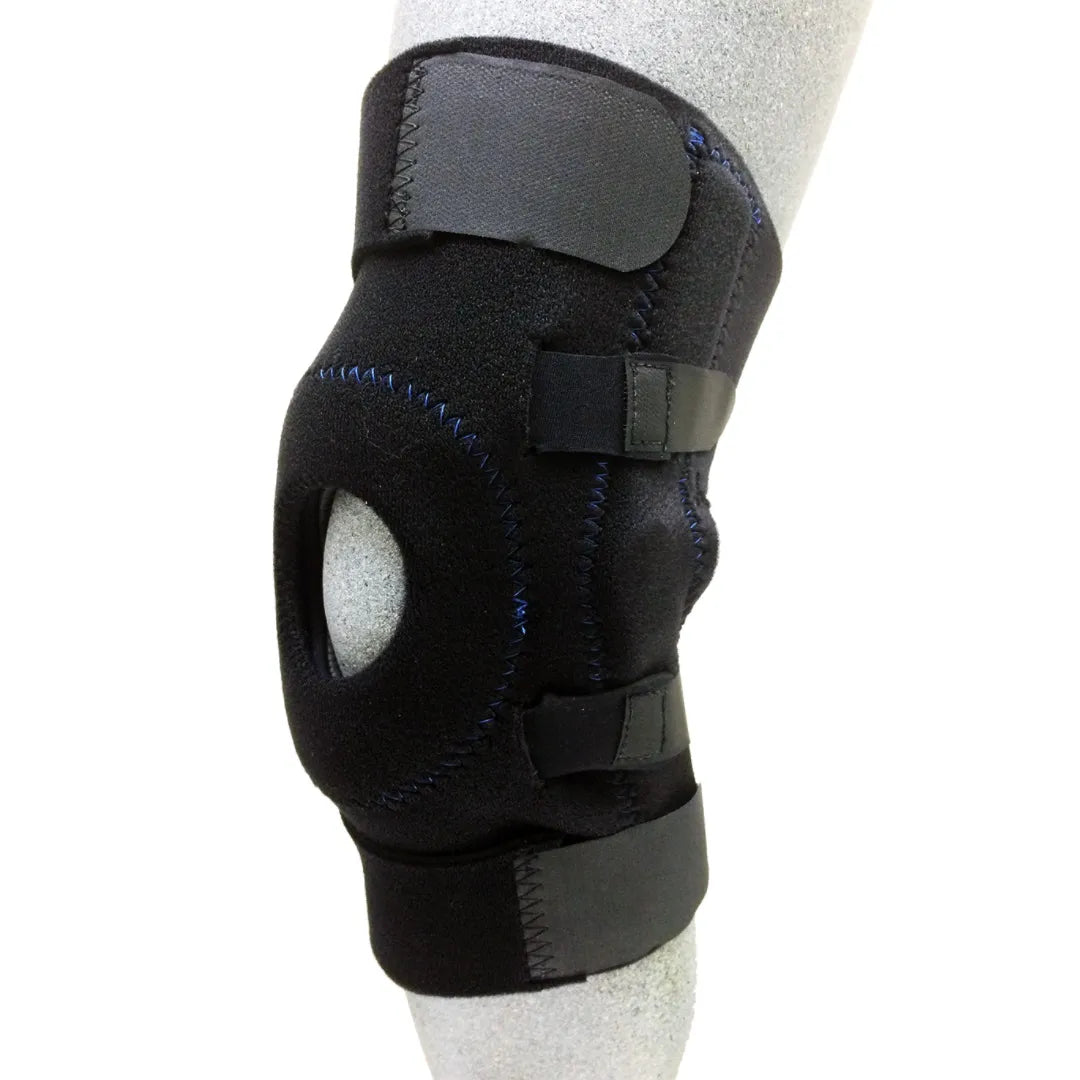 Hinged "Sharktrak" Wraparound Knee Brace