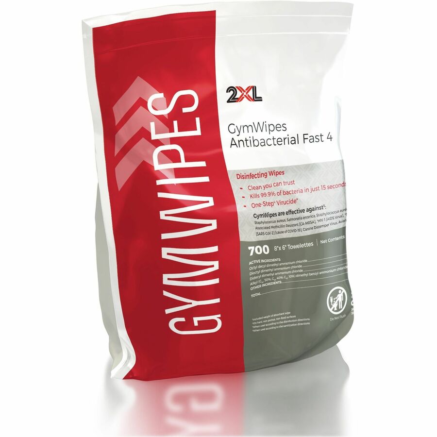 2XL Gym Wipes - 700ct refill