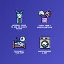 Premium Adjustable Loft Cervical Support Pillow