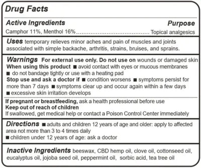 CBD Clinic Level 5 1.55oz (44g)
