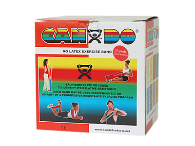 CanDo Latex Free Bands 25yd