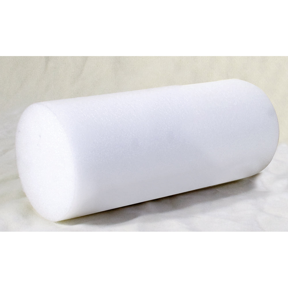 White Foam Rollers